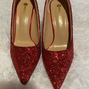 Shoes 👠 Sexy red shoes 4inch heals